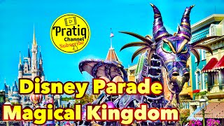 Disney Parade 2019 | Disney Theme Parks Magical Kingdom | Disney Worlds’s Magical Kingdom Parade |