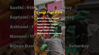 Durga Puja 2024 Dates