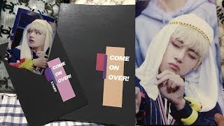 unboxing (방탄소년단) BTS photobook Come on over VTAC