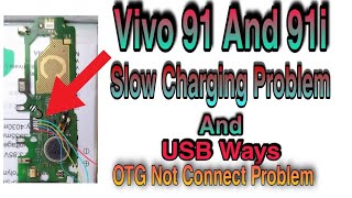 Vivo 91i USB Ways and Vivo 91i Slow Charging problem solution, Vivo 91 Slow Charging problem.