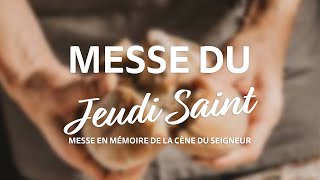 Messe du jeudi Saint 2020