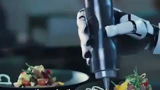 A prototype robo chef developed by a London based company.