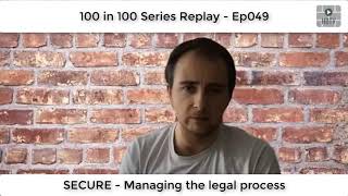 HBTV 100 Ep49 – Securing the Deal - Managing the legal process