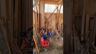 my simple wood carpenter workshop #shorts