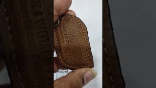 GENUINE ORIGNAL LEATHER KEYCHAINS 4 EMBOSSED #shorts