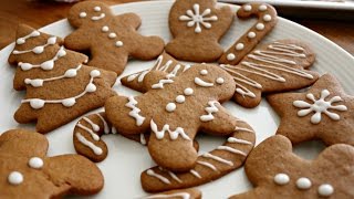 Christmas Gingerbread Men Cookies | sweetco0kiepie