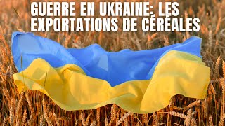 Guerre en Ukraine : Les exportations de céréales qui doivent reprendre dès cette semaine #ukraine