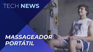 Com esse massageador portátil, você dará adeus de uma vez por todas as dores musculares!