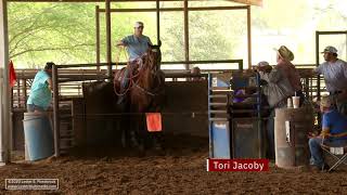 Tori Jacoby competing in Open Breakaway