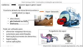 Componentes básicos para instalação de uma planta industrial