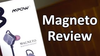 Mpow Magneto Bluetooth Headset Review