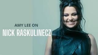 AMY LEE on NICK RASKULINECZ