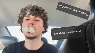 answering my subscribers questions!!! (BLUNT HOTBOX)