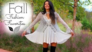 Fall Fashion Favorites + Trends!