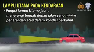 Lampu Utama Pada Kendaraan