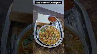 Bedekar misal Narayan peth #punestreetfood #misalpav #shorts #streetfood #ytshorts