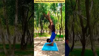 Useful For Hand Power & Balance | Yoga Status Video | Fitness Attitude ||