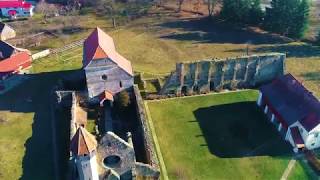 Filmare cu drona in drum spre Sibiu cu oprire la Abatia Carta | Drone in air