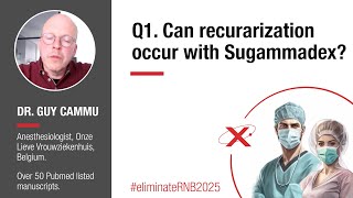 Q1. Can recurarization occur with Sugammadex?