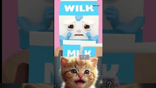 Eat Bread Milk 🍞🥛 #trollcat3 #shortvideo #trollworld #catvideos #trollcat #short