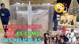 TIERRA SANTA NO es como en las PELíCULAS: De Nazaret a Belén 🙏🏽🎄