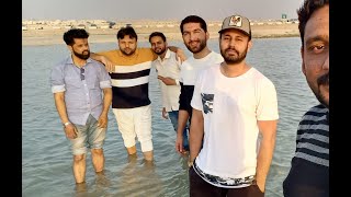 Friends Get Together at Dukhan Beach