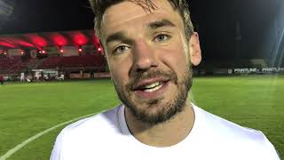 Markus Müller vom FC Gießen nach Hessenpokal-Viertelfinale gegen FsV Frankfurt 2:1, 27.11.19