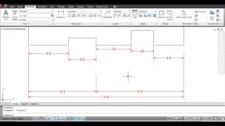 Dimension Adjust Space in AutoCAD --  in Arabic