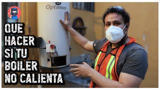 Tutorial para la calibración de la perilla de regulación de boiler - El Maestre