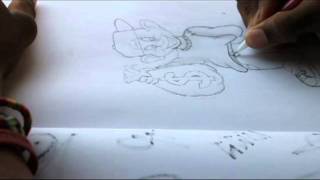 Time Lapse Drawing of Dopey