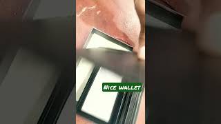 # unboxing wallet for mens full on black price by 1395  fine lather  shop titan  branded