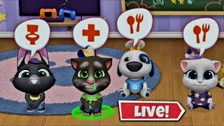 English My Talking Tom Friends : 👍 Good stream | Playing Solo | Streaming with Turnip