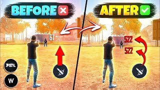 Free Fire Tricks | Headshot Marne Ki Trick 🦅 One Tap Headshot Trick 🔥 | Free Fire Headshot Trick |