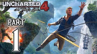 Uncharted 4 A Thief's End Walkthrough Gameplay Part 1 - Treasure (PS4)