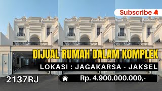 Rumah Dijual Dalam Komplek Dekat Pintu TOL Andara Jakarta Selatan