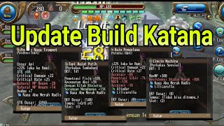 Toram Online | Update Build Katana lvl 280 | King Brother #toramonline