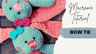 DIY Crochet Bow Tie 🎀