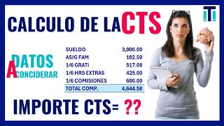 🟢CALCULO DE CTS 2024 - Ejemplo y Normativa