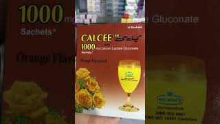 Calcee sachets - vitamin C for Low calcium level