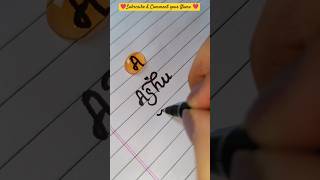 Asa Nameart 😱wow  it's magic 😳 #letteralovers #art #drawing #diycalligraphy #shortvideo #viralshort