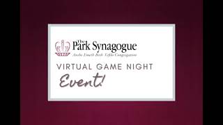 Park Synagogue Game Night Recap