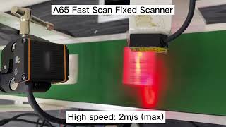 High speed industrial fixed barcode scanner