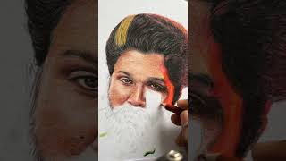 Pushpa 2 // Allu arjun drawing // #drawing #pushpa2 #3dartworld #alluarjun #pushpa