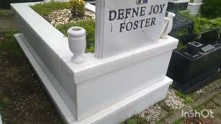 DEFNE JOY FOSTER KABRİ ZİNCİRLİKUYU MEZARLIĞI