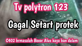 Tv polytron gagal setar protek