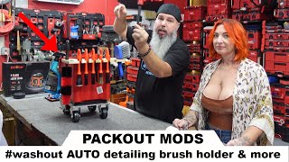 New #washout MODS for The Milwaukee Tool PACKOUT AMAOCAN  (Compact Tool Box 48-22-8422 ) + GIVEAWAY