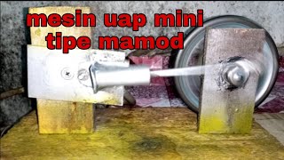 Bermain mesin uap mini tipe mamod