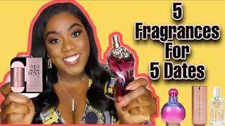 5 FRAGRANCES FOR 5 DATES ft QUEEN KHANZ || JIMMY CHOO, CAROLINA HERRERA, JEAN PAUL || COCO PEBZ