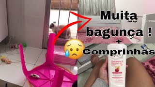 FAXINA NA CASA TODA + COMPRINHAS | JU MOUTINHO |