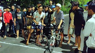 PART 2 SBY VS SDA‼️| Piyan Horblehor vs Rizki blandong | Balap sepeda onthel Surabaya